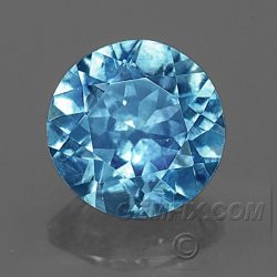 round blue Montana Sapphire