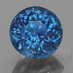 Round Blue Montana Sapphire