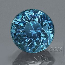 Montana Sapphire Blue Round