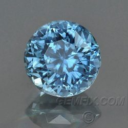 blue round montana sapphire