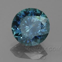 Green Blue Montana Sapphire Round