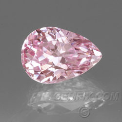 pink sapphire pear unheated