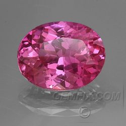 oval pink sapphire