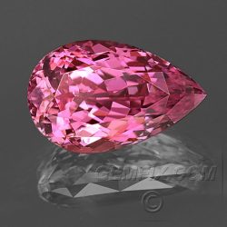mahenge pink spinel pear