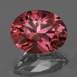 oval red spinel