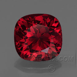 Natural Red Spinel Cushion