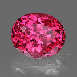 Red pink mahenge spinel