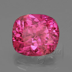 Neon Red Pink Spinel Cushion